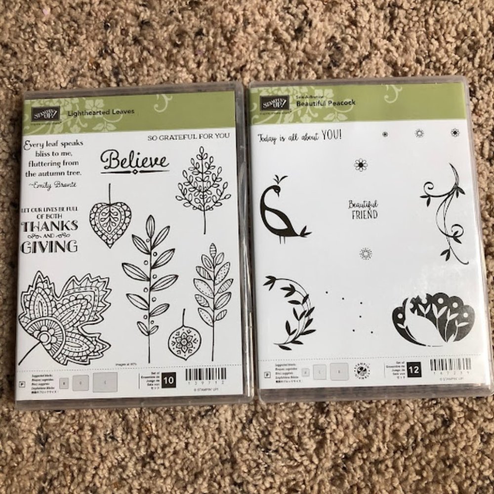 2 Stamp Sets from Stampin Up